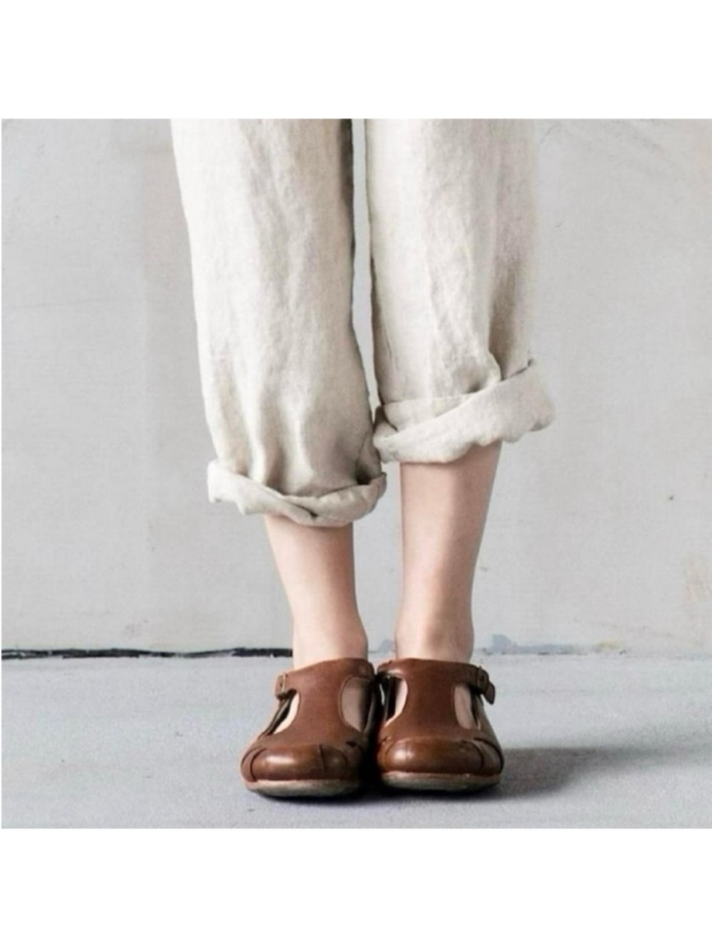 Not Perfect Linen Athens Pants in Beige